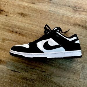 Low dunk nike Nike black and white